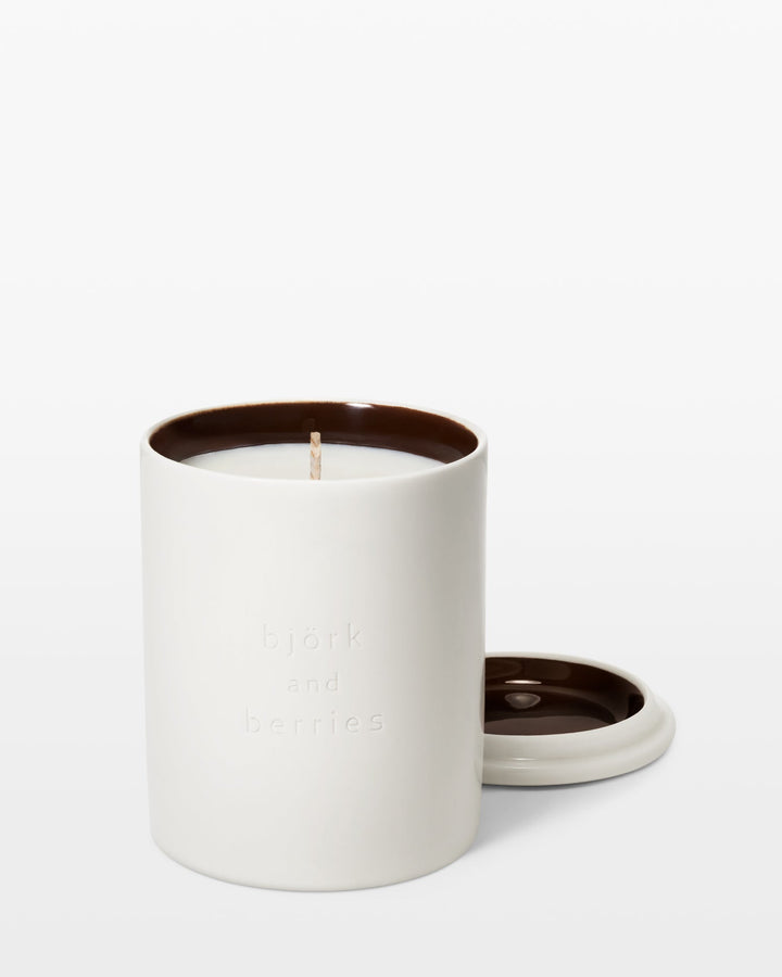White Forest Scented Candle