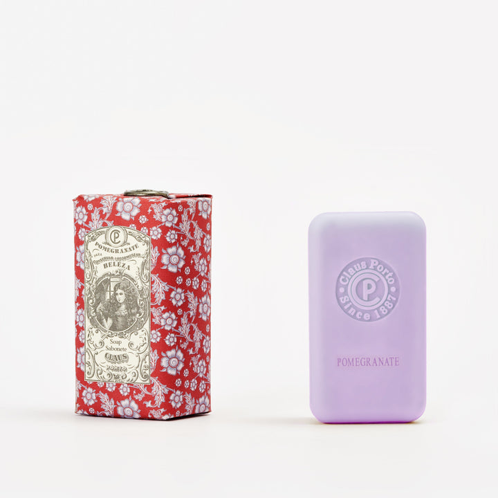 Claus Porto Mirror Pomegranate Wax Sealed Soap 150 g Seifen Offen