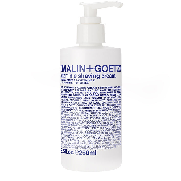 Malin + Goetz Vitamin E Shaving Cream 250 ml