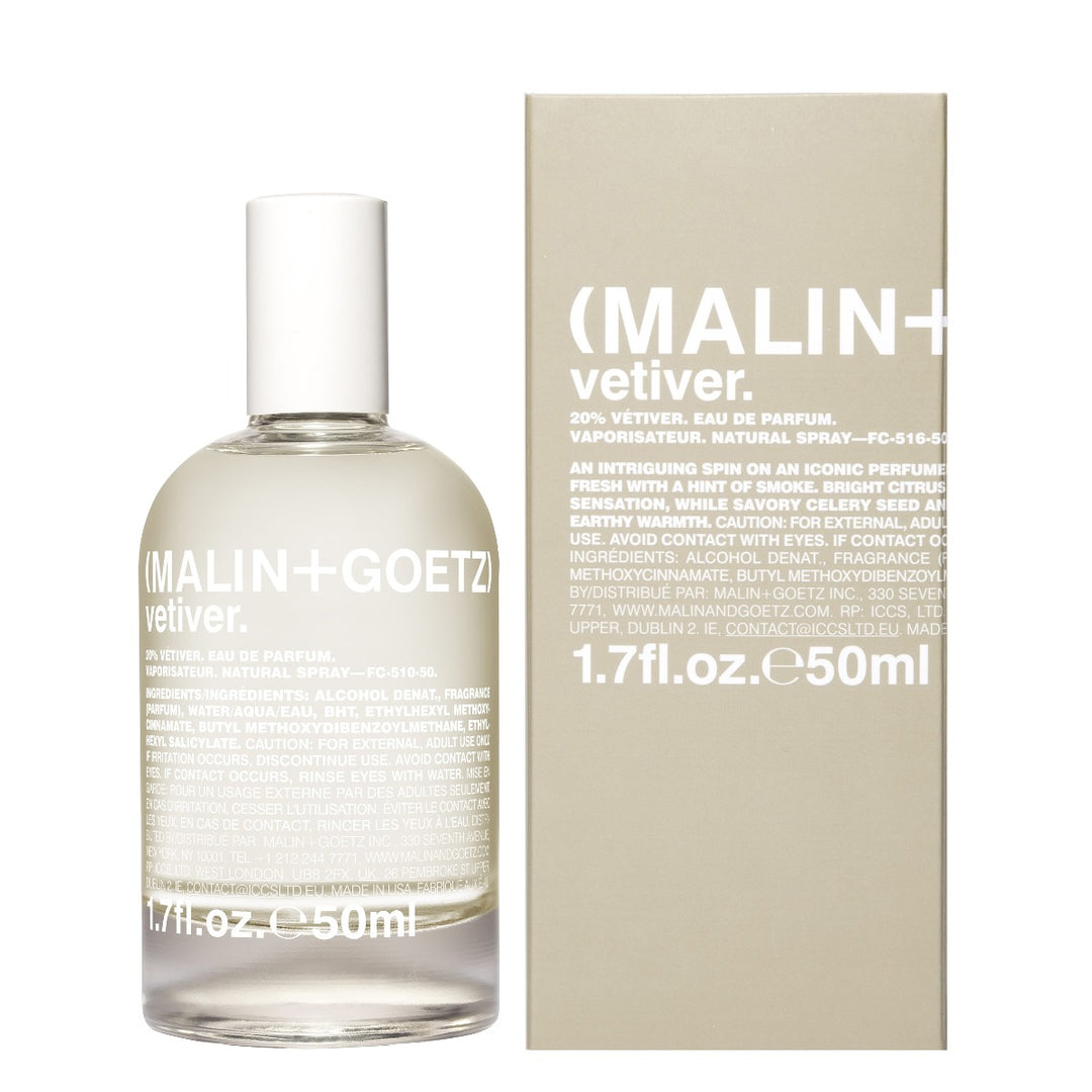 Malin + Goetz Vetiver Eau De Parfum 50 ml